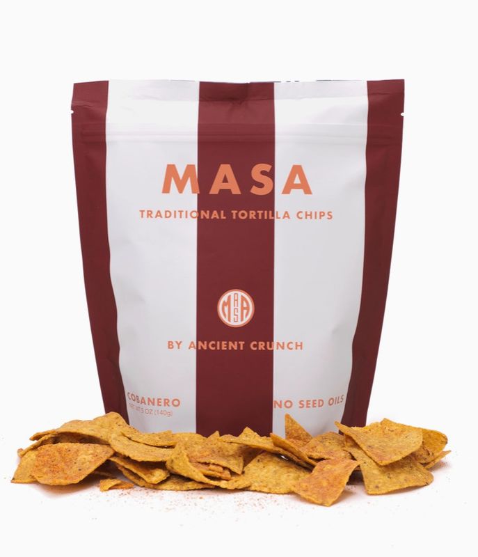 Masa traditional tortilla chips cobanero