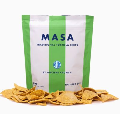 Masa traditional tortilla chip lime