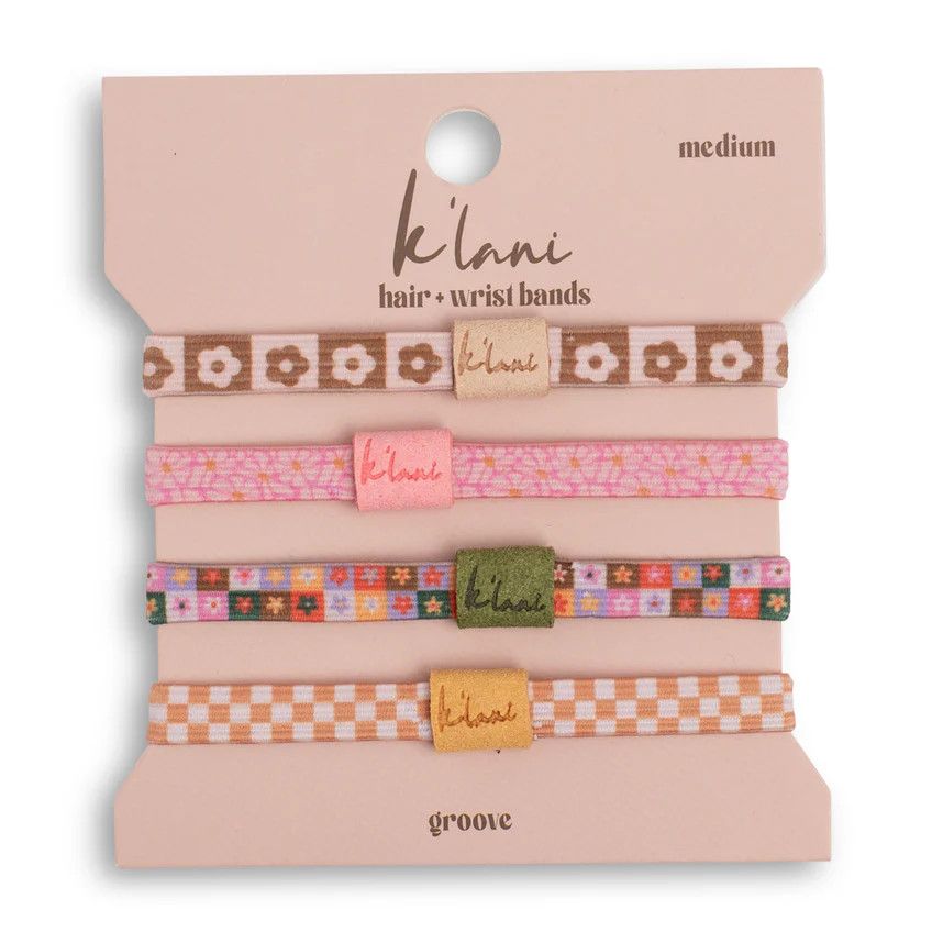 Groove Hair and Wrist Bands