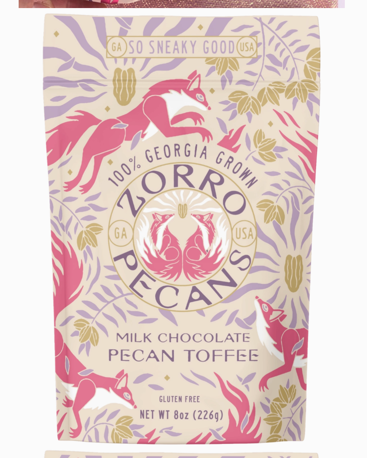 Chocolate Pecan Toffee- 8oz bag