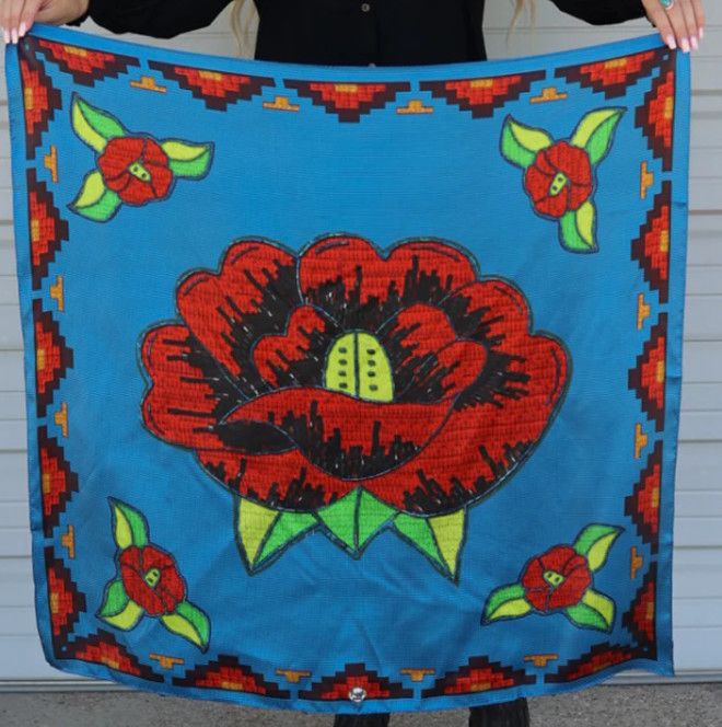 War of the roses shorty scarf
