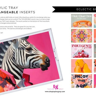 Eclectic Bright - Tray Insert