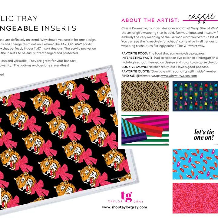 Wirr Warr Collab - Tray Insert