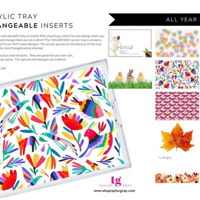 All Year Long - Tray Insert