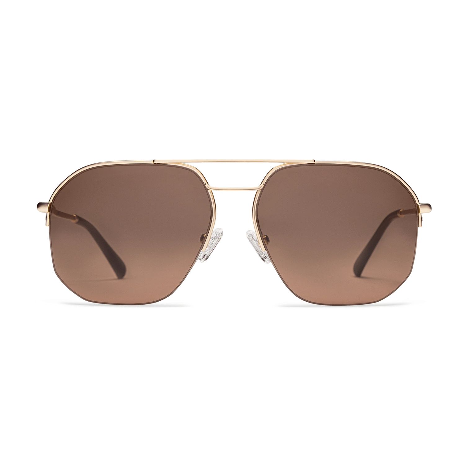 Muse Gold Sunglasses Progressives - 2.5 mag