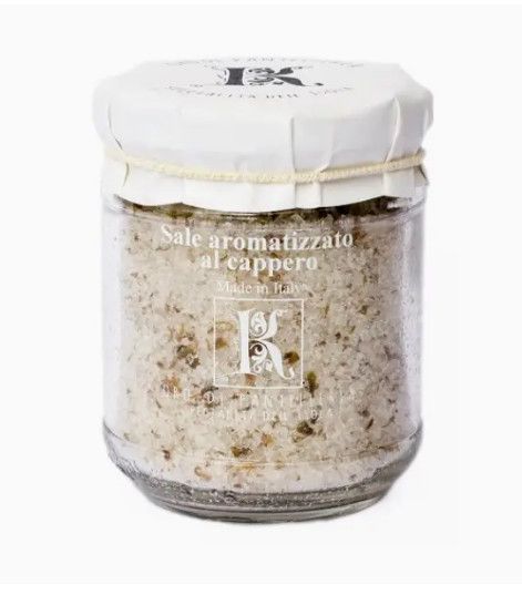 Sea salt with capers