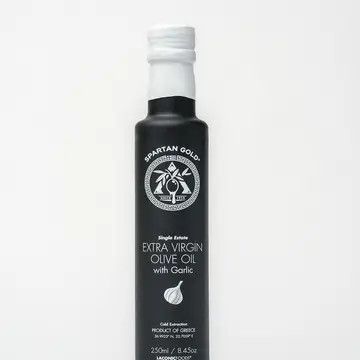 Ultra Premium Extra Virgin Garlic Olive Oil - Spartan Gold