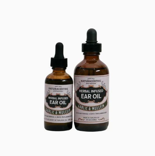 Garlic and mullein ear oil
