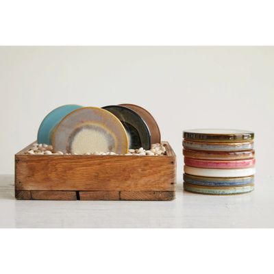 Glazed Stoneware Coaster