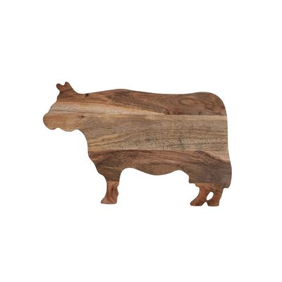 Cow Wooden Cutting Board - Acacia