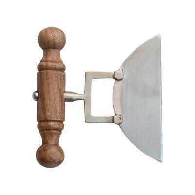 Large Cheese Knife - Wooden Handle