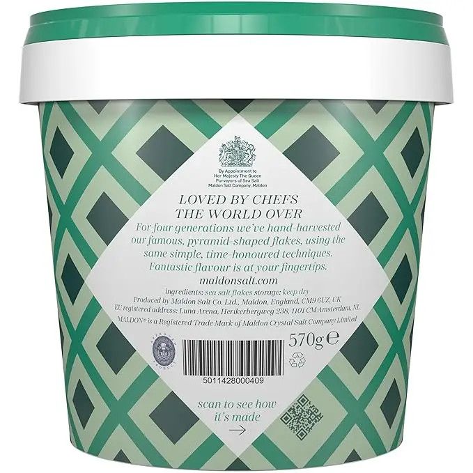 Maldon Sea Salt Flakes - 1.5lb Tub