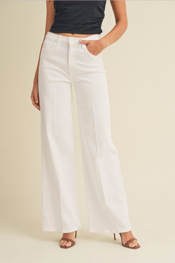 Palazzo Jean, Size: 24, Color: white