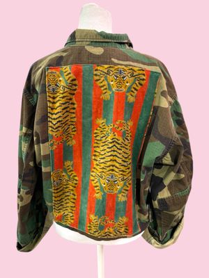 Camo Tiger Jacket Long