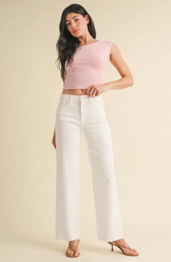Slim Palazzo with Scissor Cut Pants