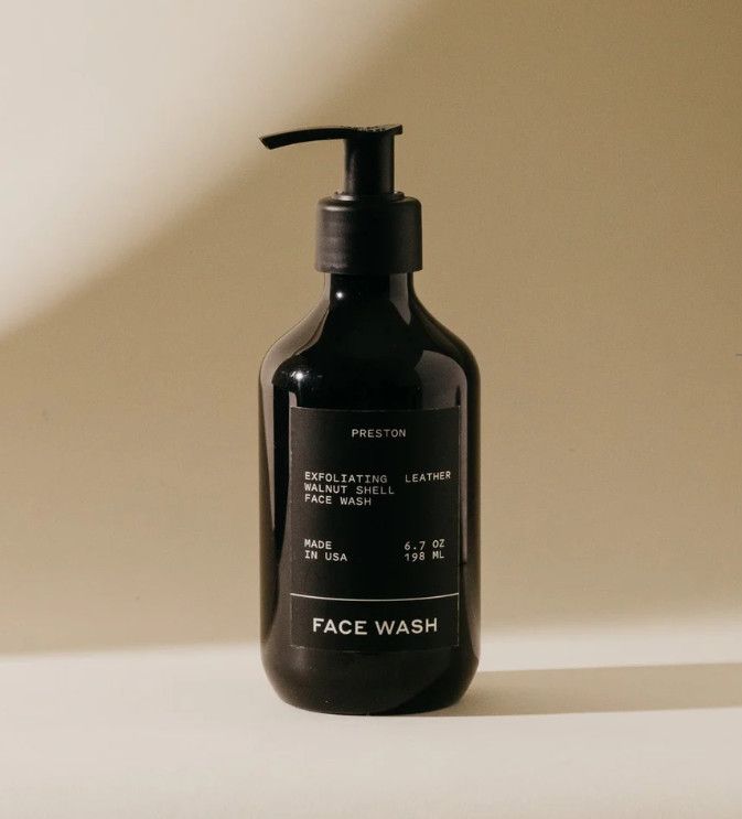 Preston Face Wash- Leather 6.7 oz