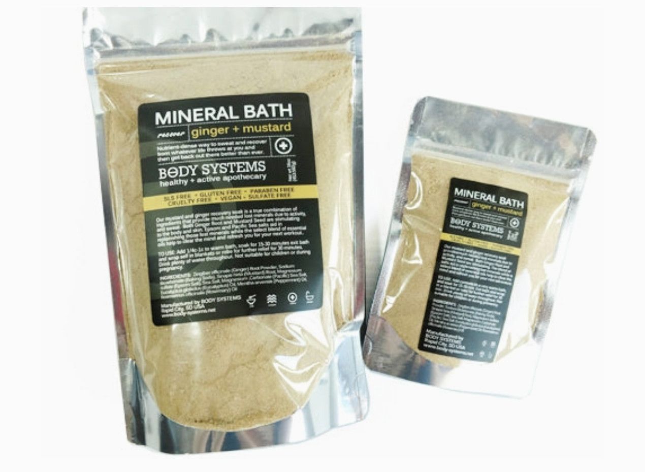 Ginger Mustard Recovery Soak