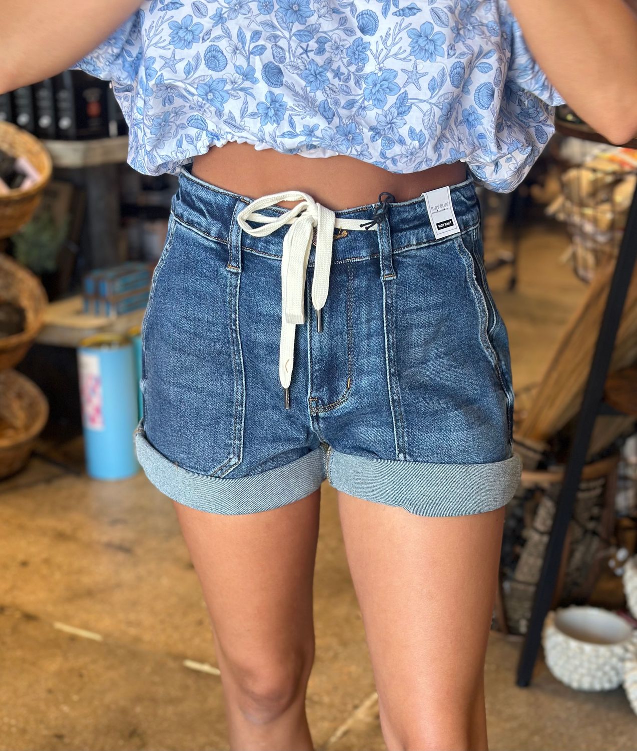 HW Cuff Jogger Shorts