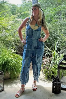 patchwork skies jumpsuit