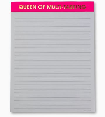 Queen of multi-tasking- large memo notepad
