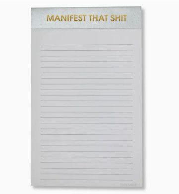 Manifest That Shit Notepad