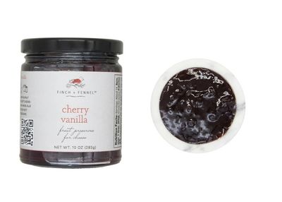 Cherry Vanilla Fruit Preserves for Cheese- 10oz