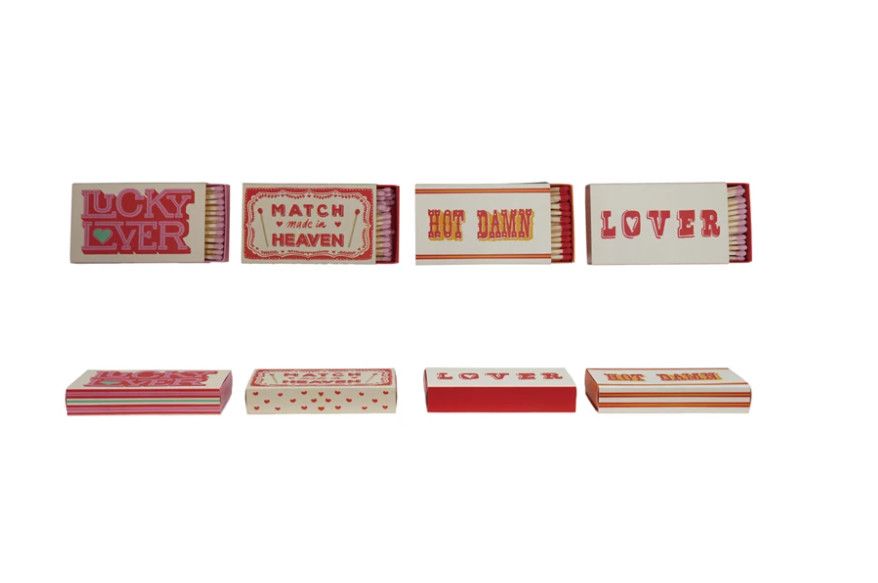 Safety Matches in Matchbox with Saying