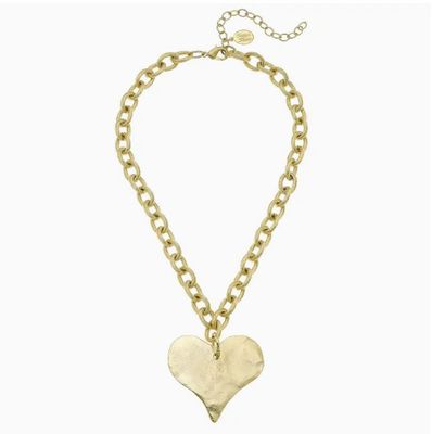 Gold Heart Necklace