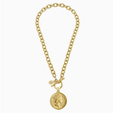 Queen Elizabeth Coin Necklace