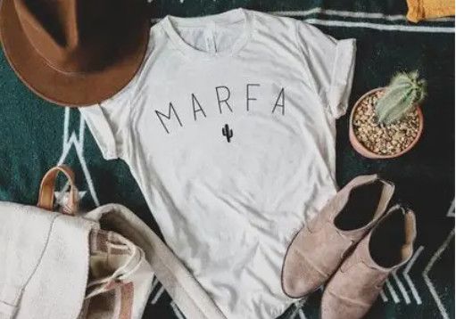 Dainty Marfa Tee, Size: S, Color: white