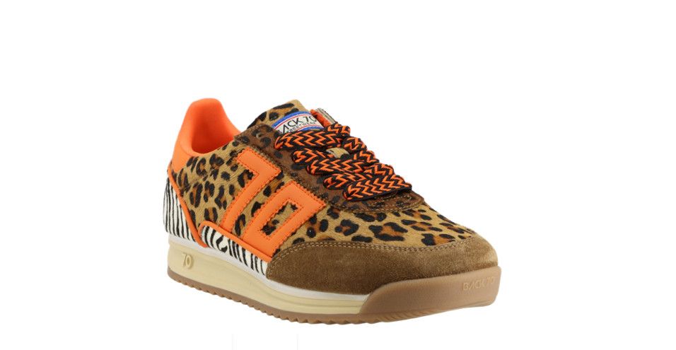 Jogger L Sneaker, Color: mix cuoio orange, Size: 37