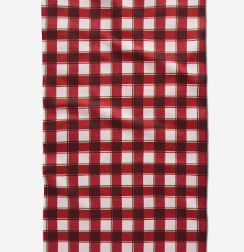 Jingle Plaid Tea Towel