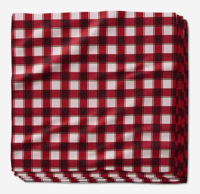 Jingle Plaid Napkin Set