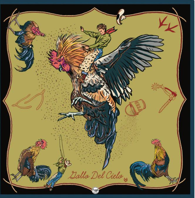 Gallo Del Cielo- Chartreuse Shorty 26x26