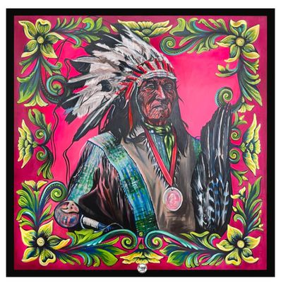 He Dog- Shorty 26&quot;x26&quot;