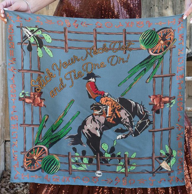 Stick Your Neck Out and Tie One On- Slate
