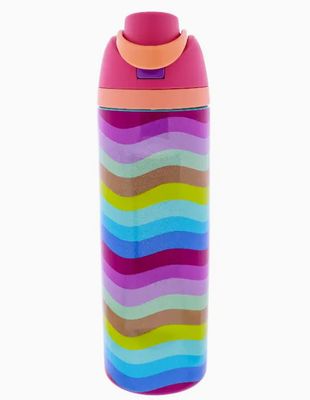 Girly Pop 24 oz. Water Bottle with Straw Cap