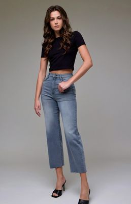 Stretch High Rise Straight