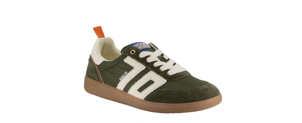 Ghost N, Color: olive orange milk, Size: 37