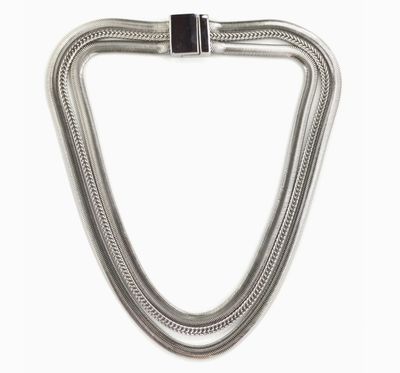 Silver Large Layered Chain