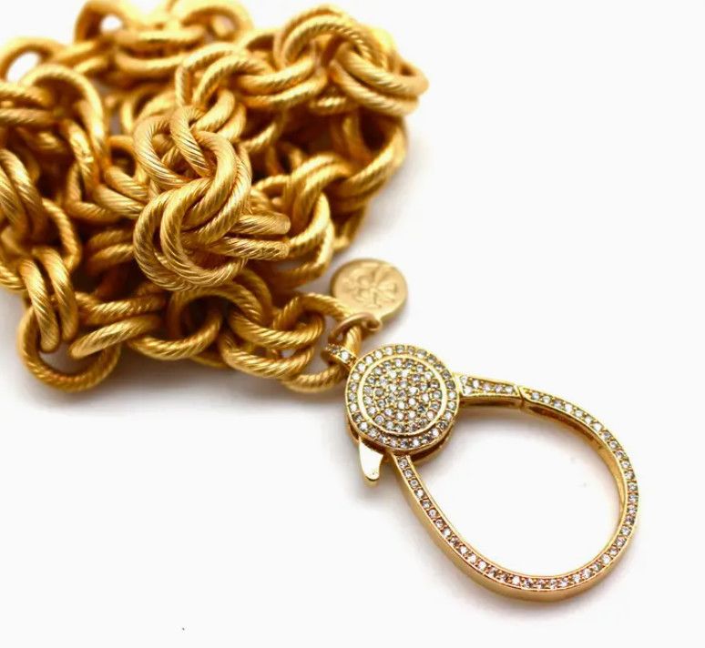 Double Link Rolo Chain- 18&quot;