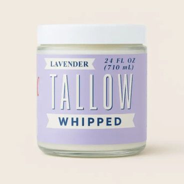 Lavender Whipped Tallow Moisturizer- 24oz