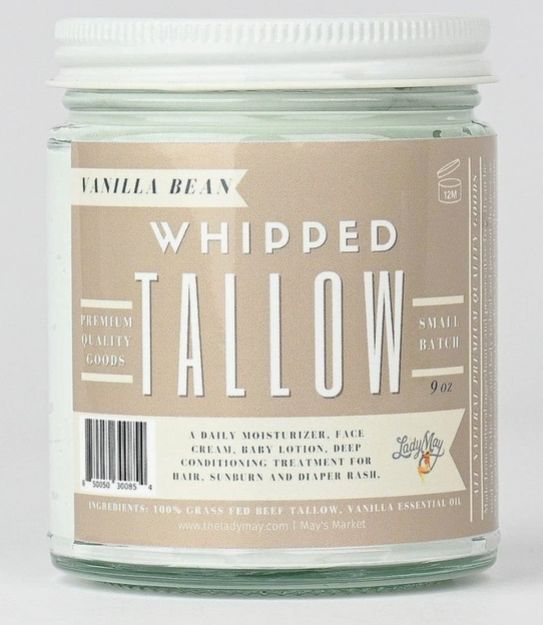 Whipped Tallow Vanilla Bean - 24 oz