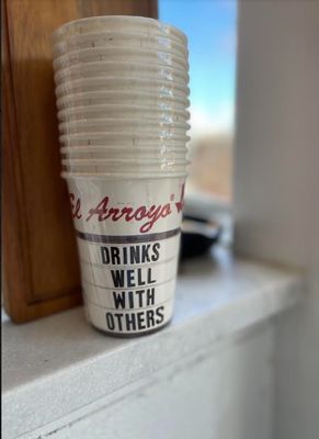 Drinks Well With Others Cups (Pack of 12)