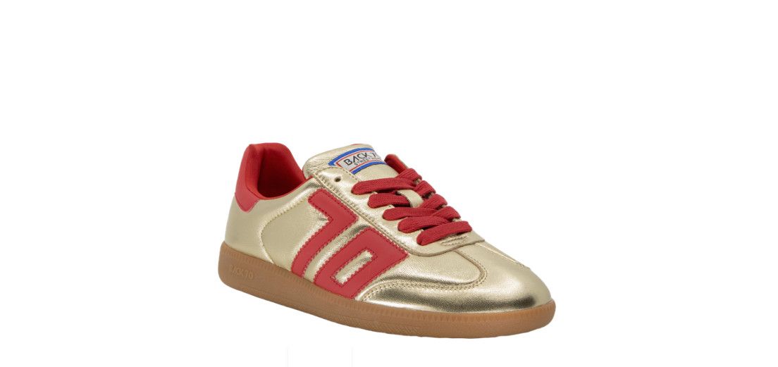 Cloud NM Sneaker, Color: gold red, Size: 37