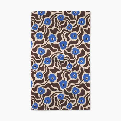 Dancing Blooms Tea Towel