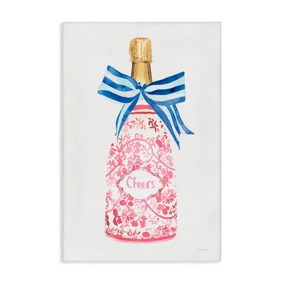 Flirty Champagne Cheers Canvas - 16x24 Flirty Champagne Cheers Canvas - 16x24