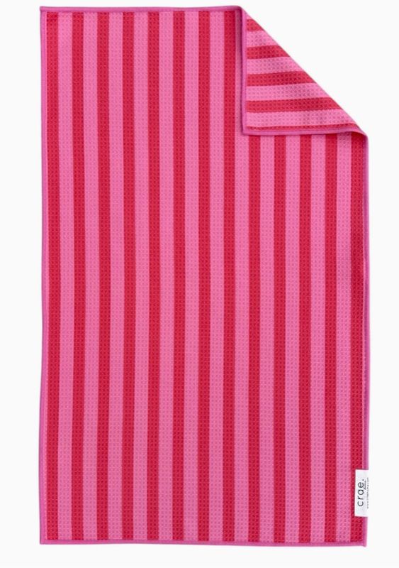 Pink Licorice: Double-Sided Hand Towel