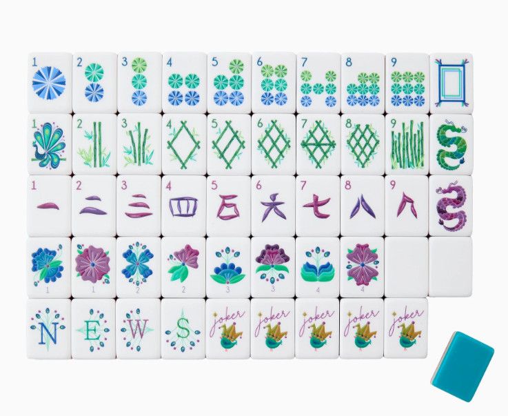 Lagoon Mahjong Tiles