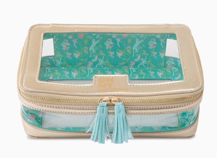 Gold Tile Storage Bag